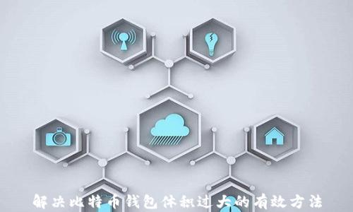 
解决比特币钱包体积过大的有效方法