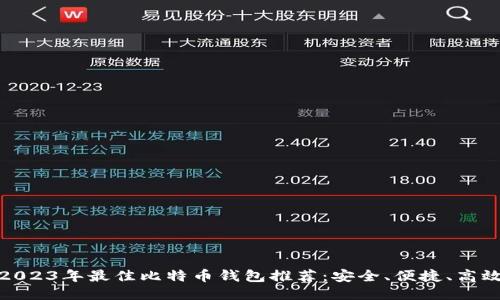 2023年最佳比特币钱包推荐：安全、便捷、高效