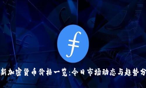 最新加密货币价格一览：今日市场动态与趋势分析