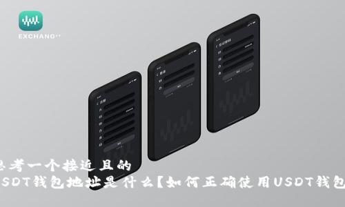 思考一个接近且的  
USDT钱包地址是什么？如何正确使用USDT钱包？