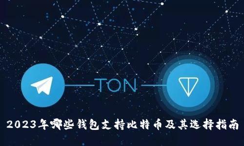 2023年哪些钱包支持比特币及其选择指南