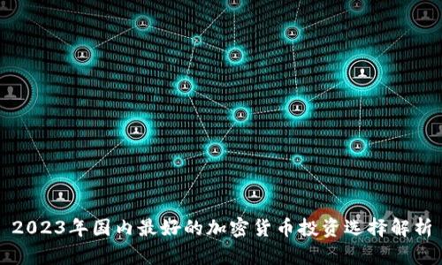 2023年国内最好的加密货币投资选择解析